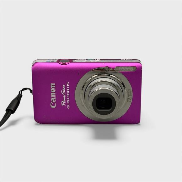 Canon PowerShot ELPH 100 HS Digital Camera | 12MP | Pink - Picture 3 of 5
